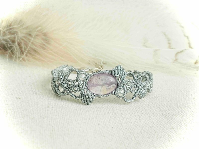 Armband "Silver Amethyst"