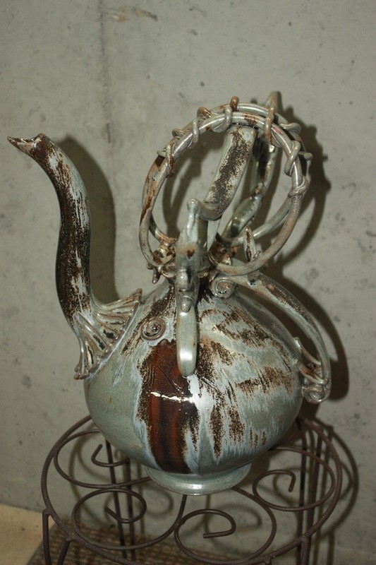 Basket Top Teapot