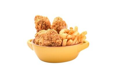 2 PC Southern Fried Chicken & Chips
