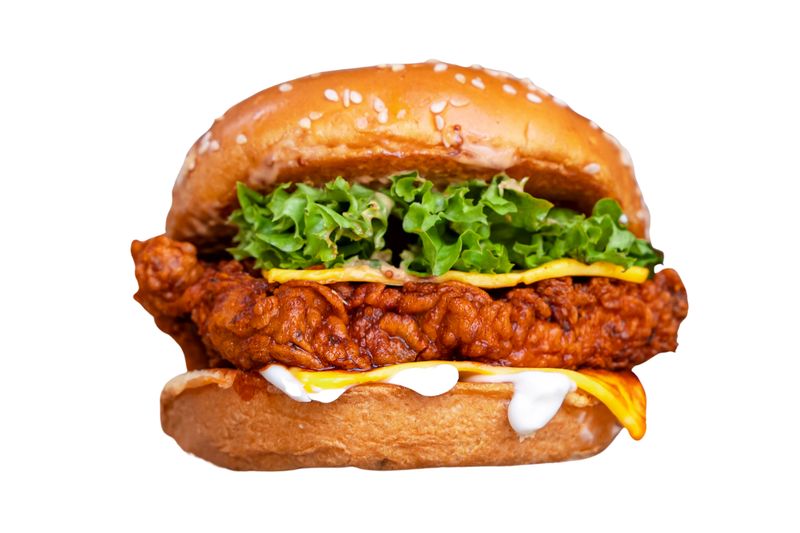 Sticky Chilli Burger - GB