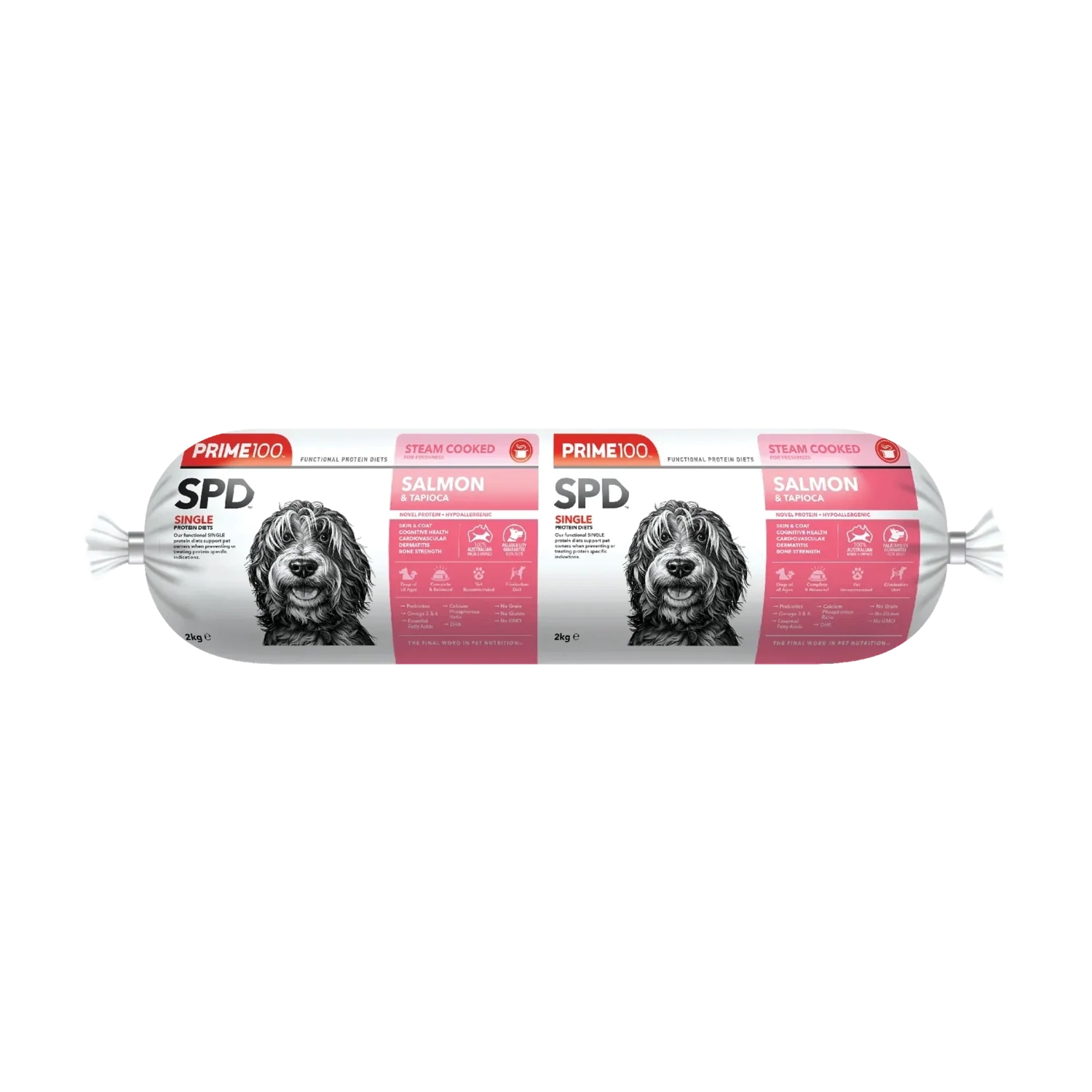 Prime100 SPD™ Fresh Roll Salmon & Tapioca 2kg