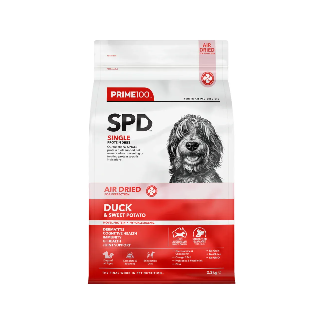 SPD™ Air Dried Duck & Sweet Potato 2.2kg