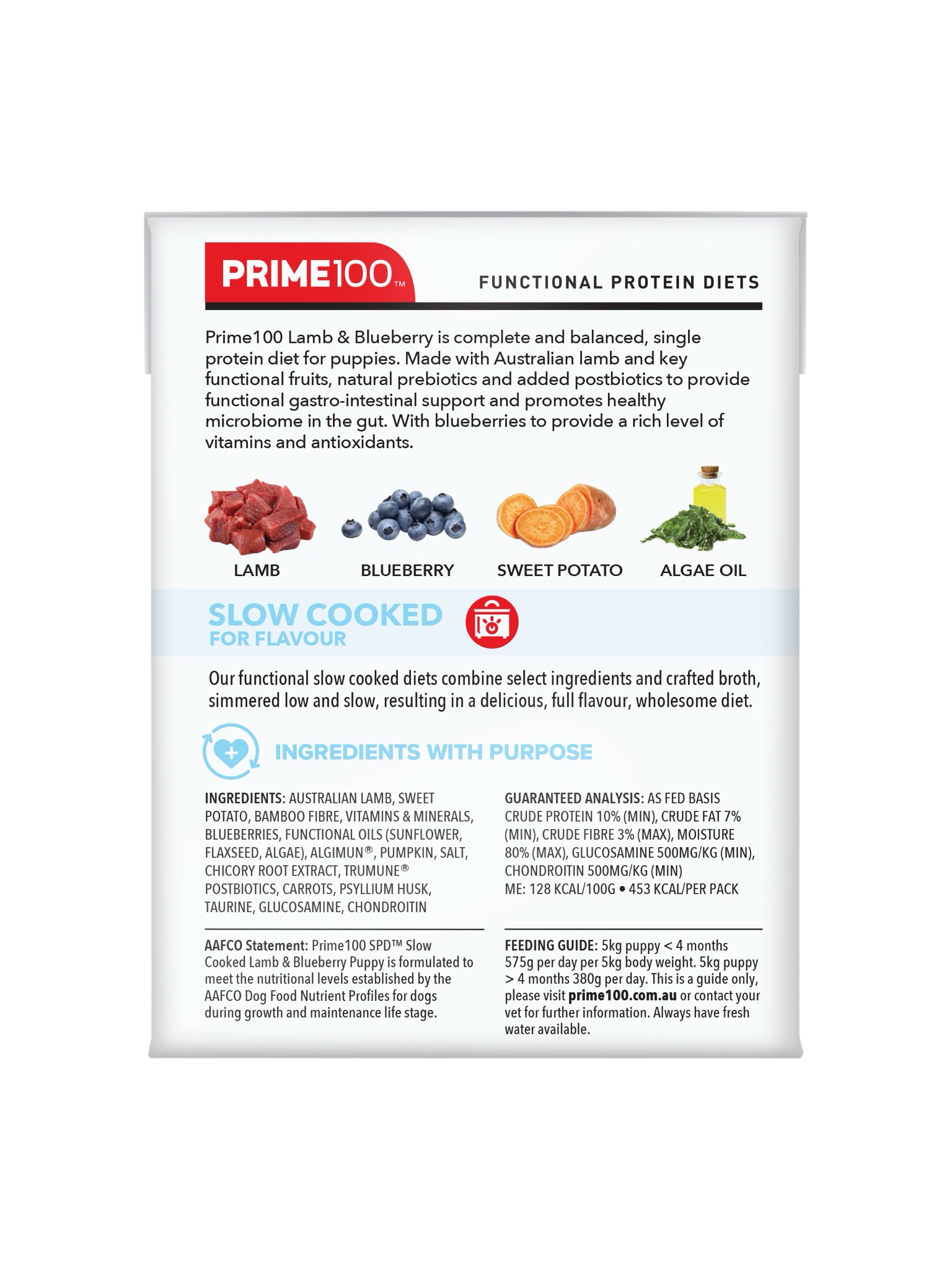 SPD™ Slow Cooked Lamb & Blueberry Puppy 354g