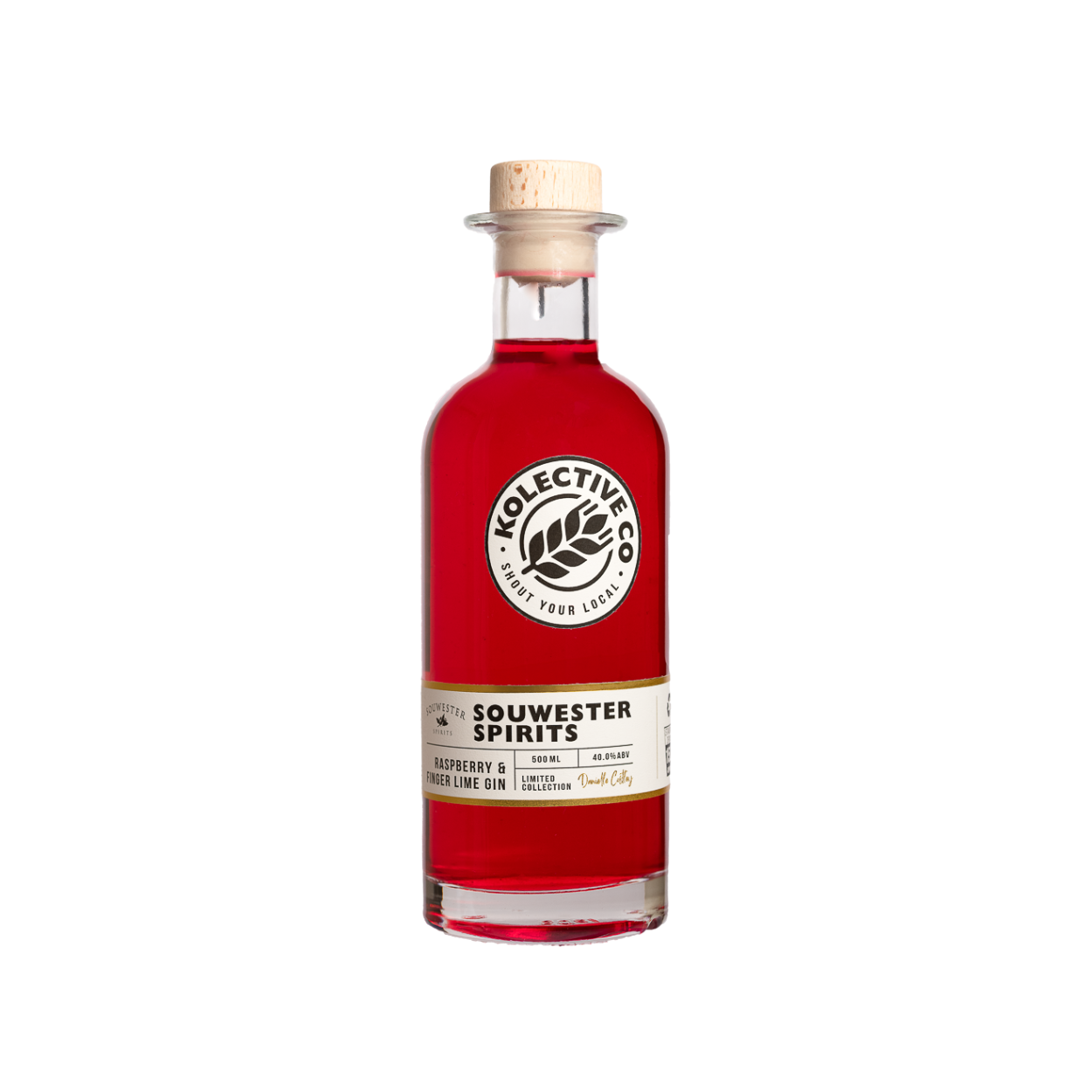 Kolective x SouWester Spirits - Raspberry and Finger Lime Gin