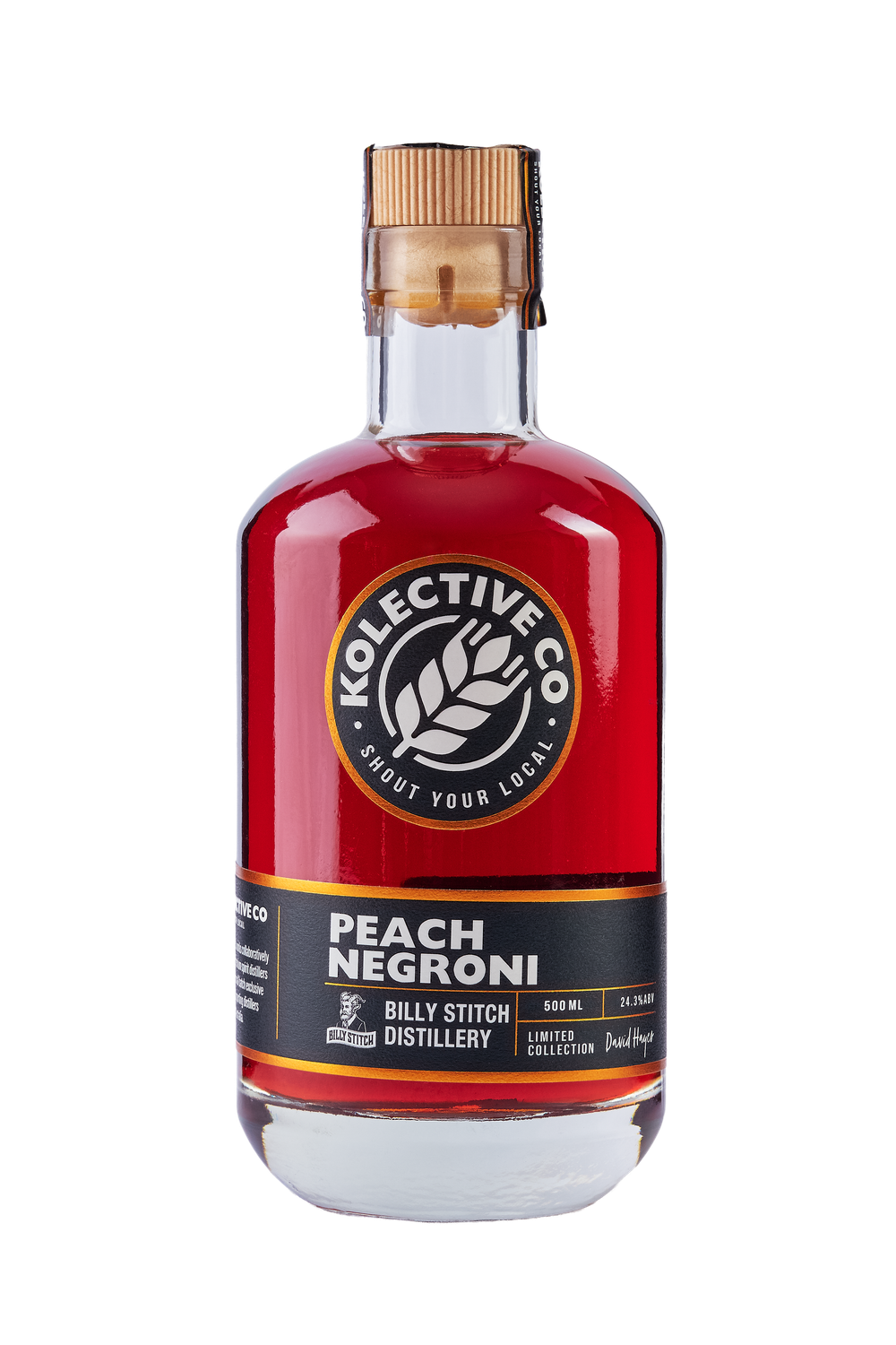 Kolective Co. x Billy Stitch Distillery - Peach Negroni