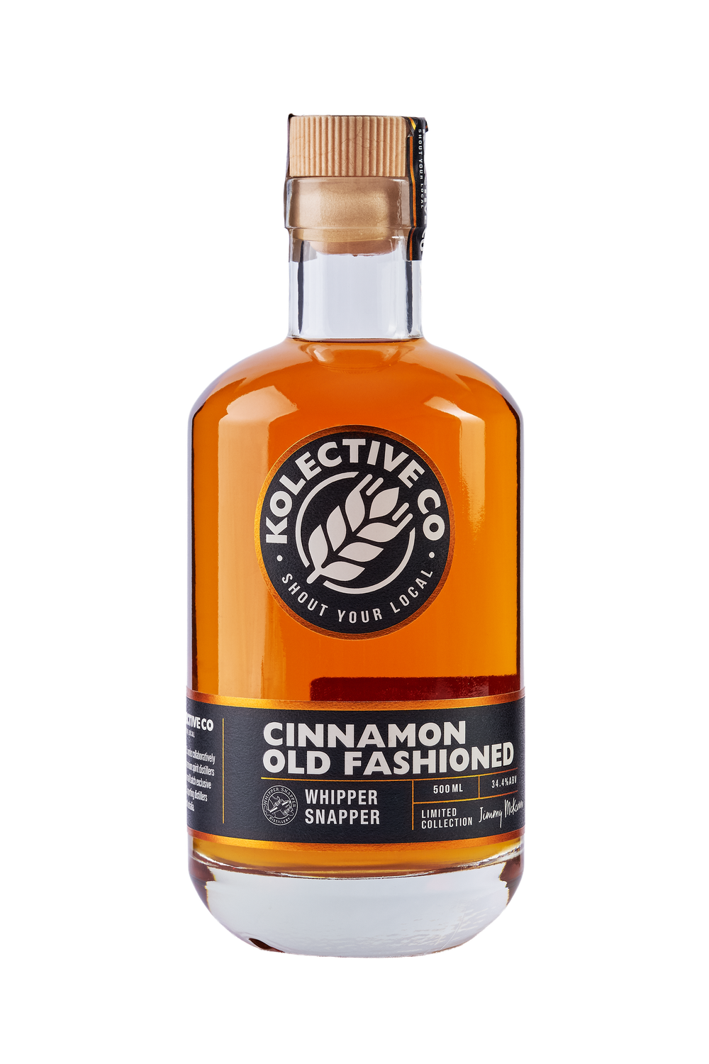 Kolective Co. x Whipper Snapper - Cinamon Old Fashioned 500ml