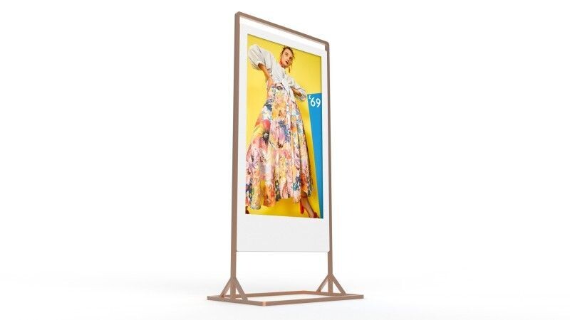 43"-55" Superslim Freestanding Double-Sided Digital Posters