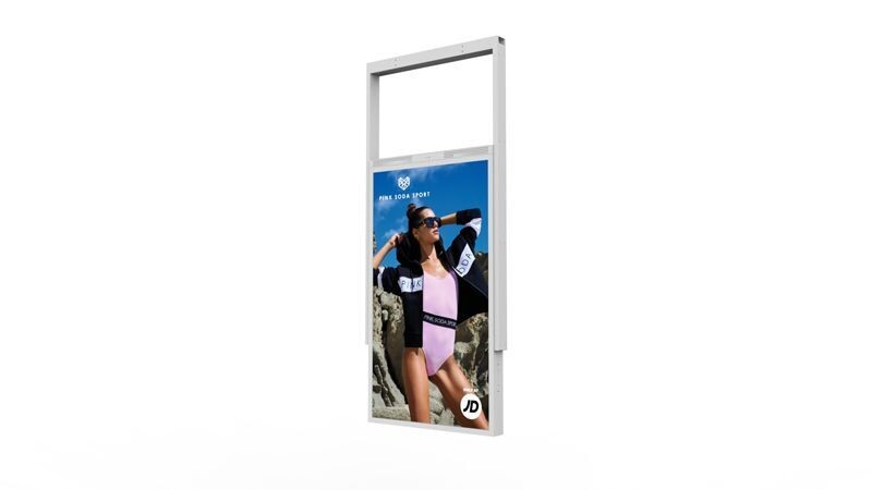 49"-55" Ultra-High Brightness Hanging Double-Sided Displays