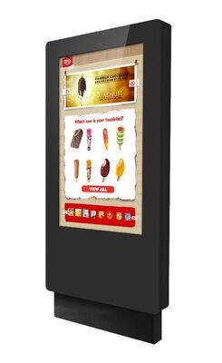 43"-86" Freestanding PCAP Outdoor Touch Screen Posters