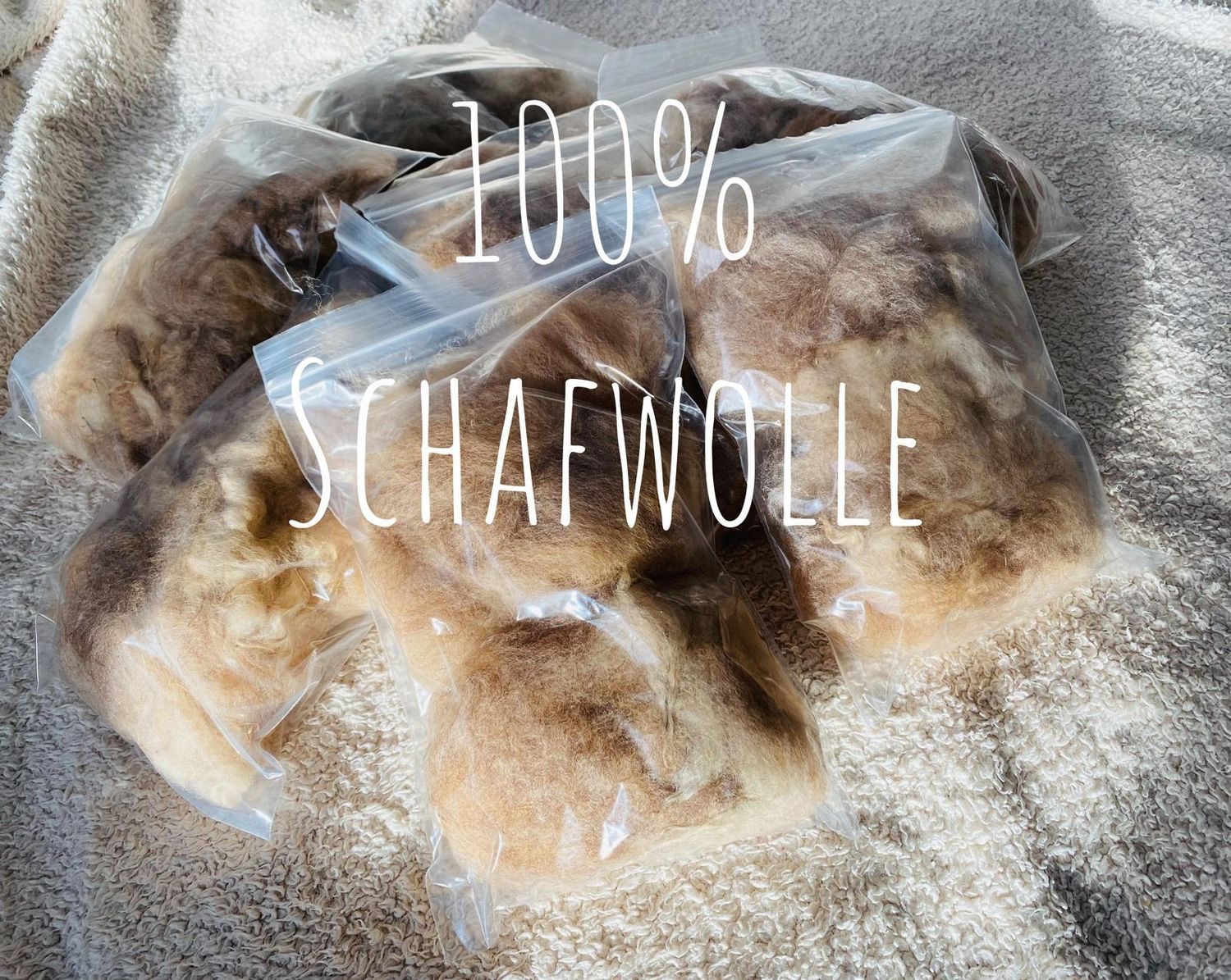 Schafwolle Schurwolle Pferd Huf Mauke Hufschuhe Heilwolle