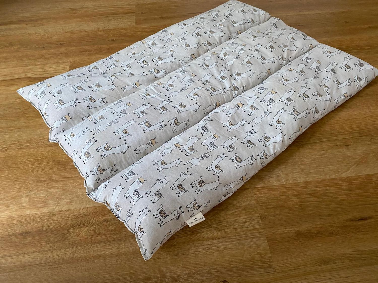 Dinkelspelzkissen Restposten Motiv Lama ohne Bezug ca. 85 x 65 cm