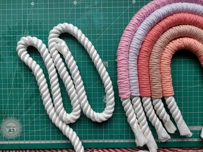 Rainbow / Natural cords
