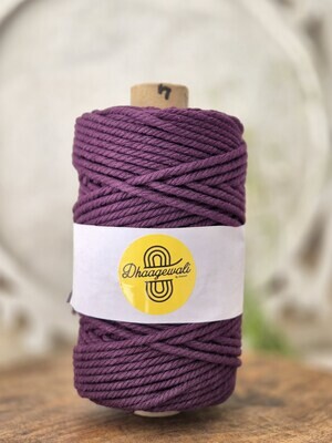 4mm Burgandy Twisted