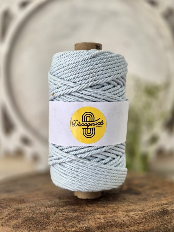 4mm Ice Blue Twisted