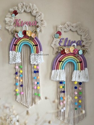 Unicorn Nameplate