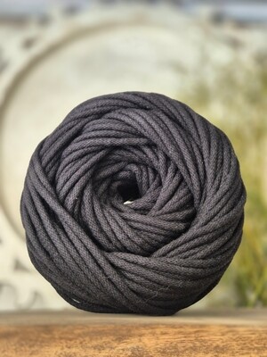 4mm Black Braided