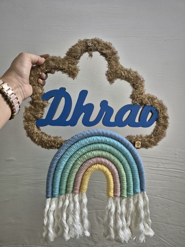 Small Cloud Nameplate