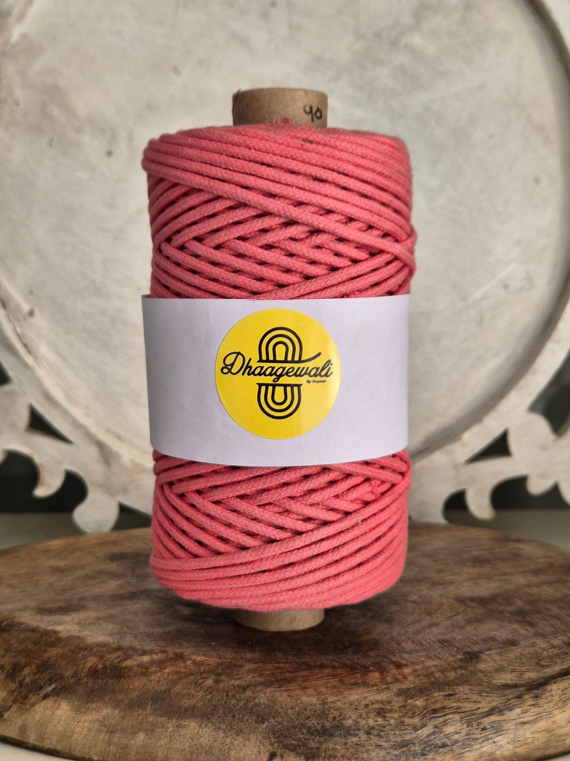 3mm Bubblegum Braided