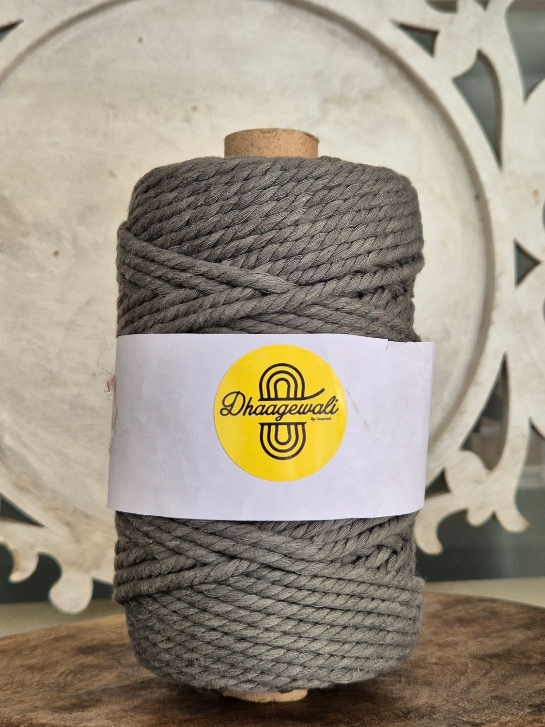 5mm Grey Twisted