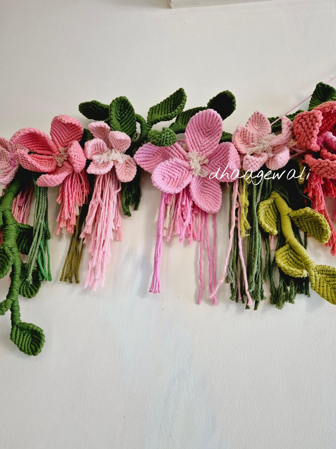 Flower Wallhanging/Flower Bunting/Toran