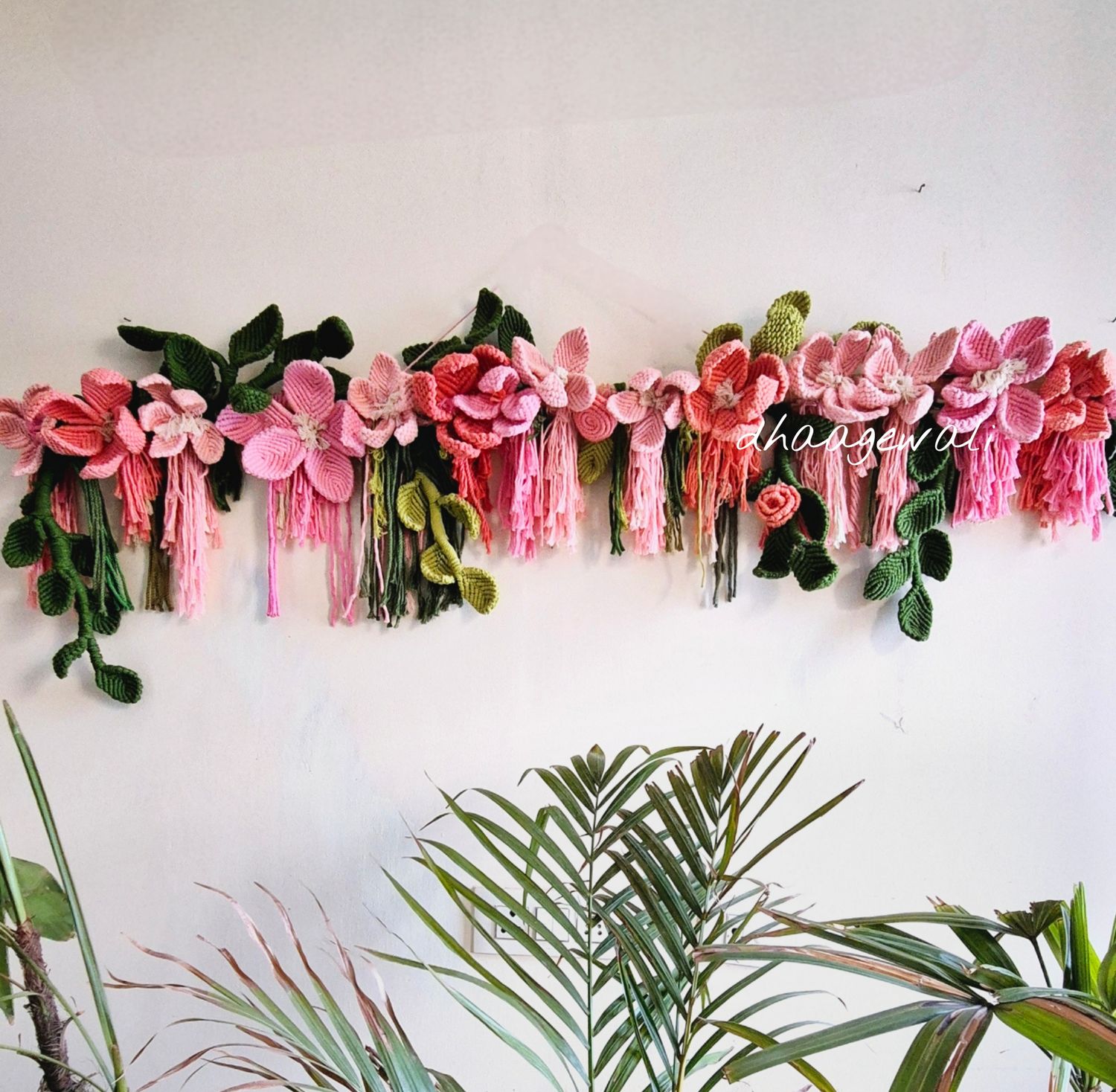 Flower Wallhanging/Flower Bunting/Toran