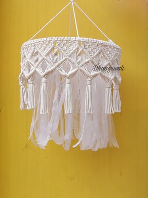 Tissue Chandelier/Lamp