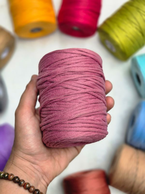 3mm Rosy Pink Polyster Roll