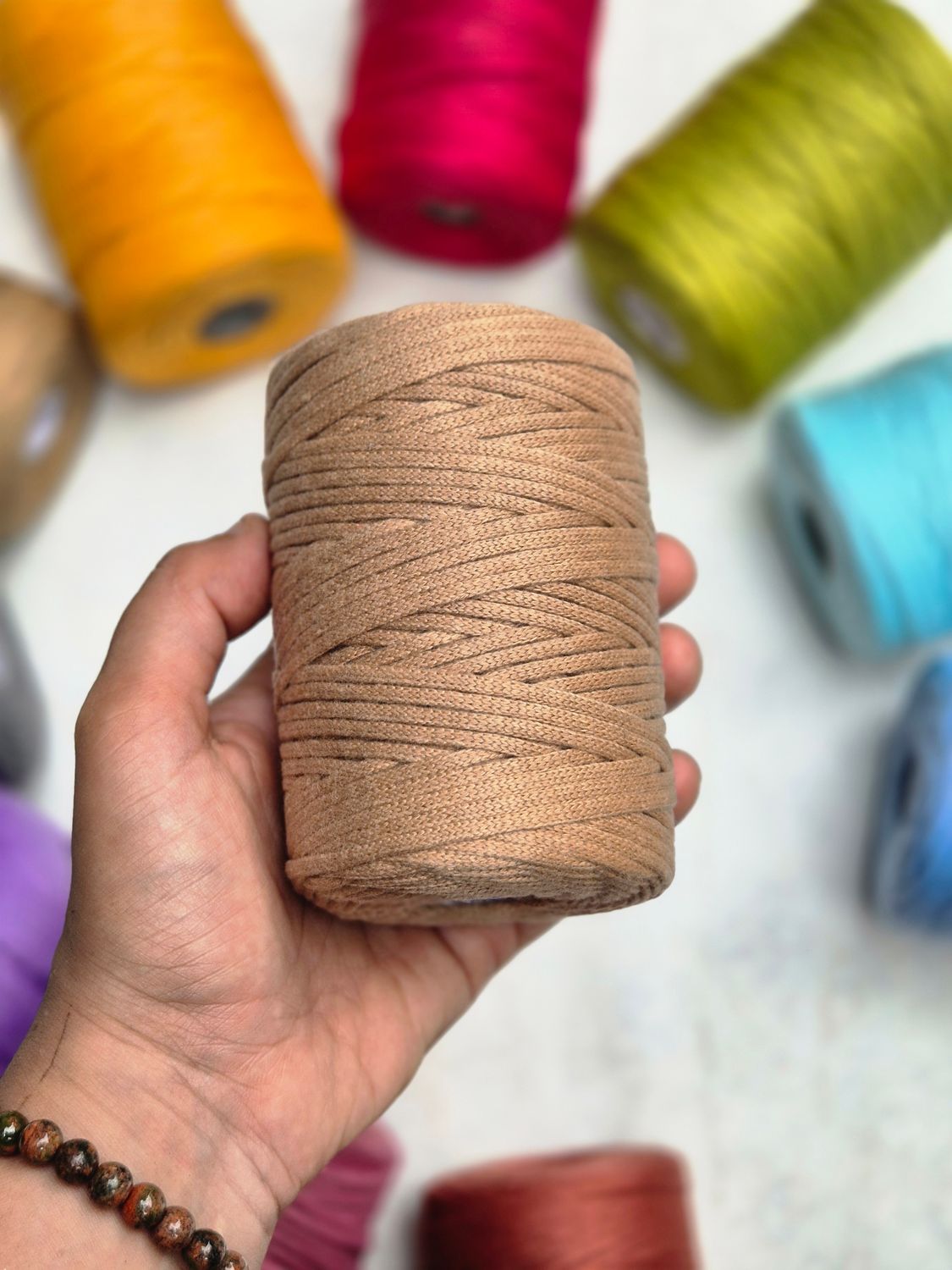 3mm Biscuit Polyster Roll