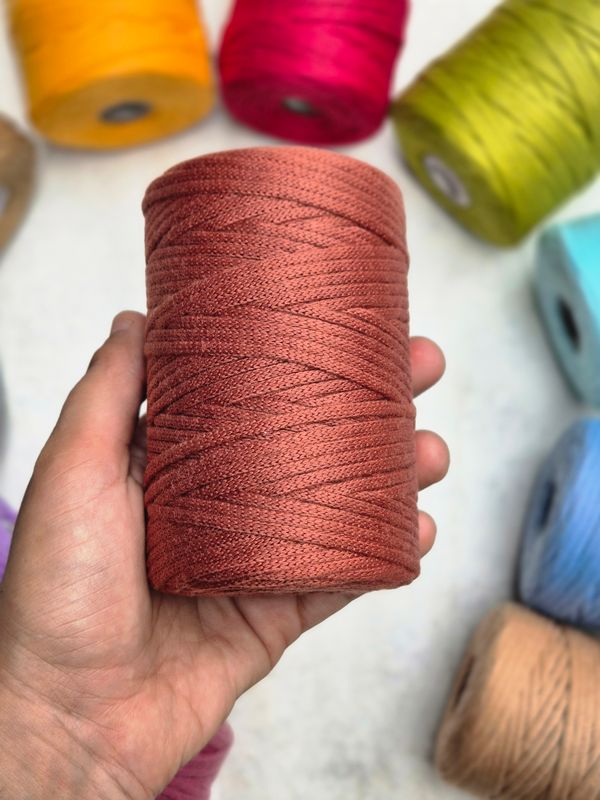 2mm Brick Red Polyster Roll