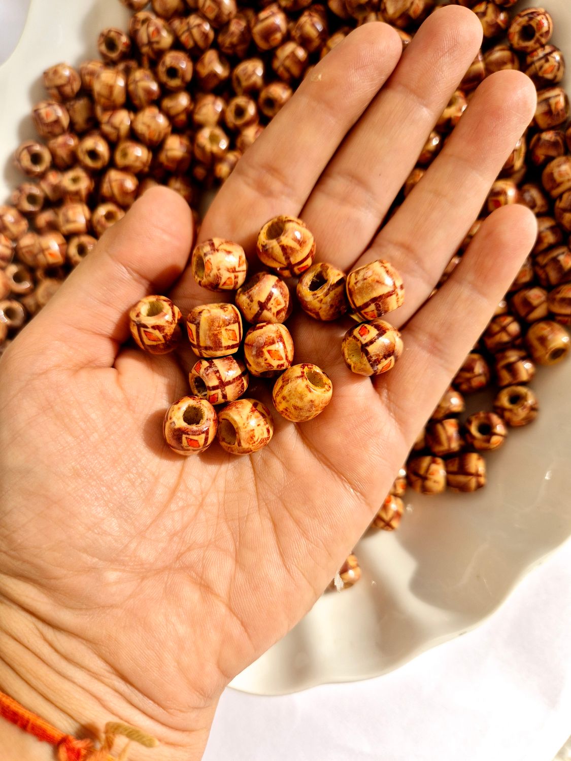 Durable &amp; eco-friendly wooden beads – ideal for creative projects