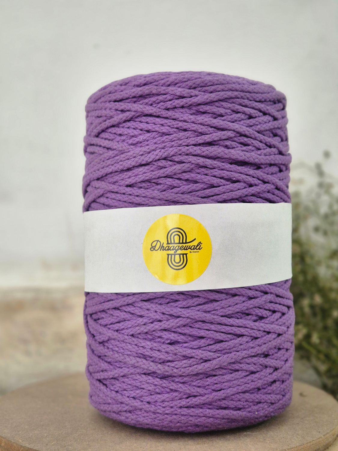 4mm Purple Giant Chain Braided