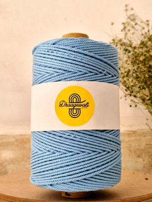 Perfect for DIY Projects – Cobalt Blue 2mm Macrame Cord