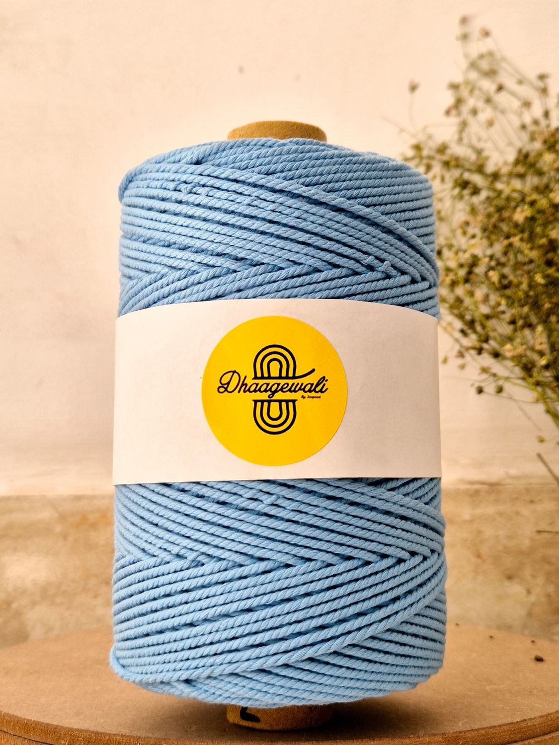 Perfect for DIY Projects – Cobalt Blue 2mm Macrame Cord