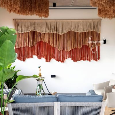 Unique Eco-Friendly Macrame Layered Wall Art for Cozy Interiors