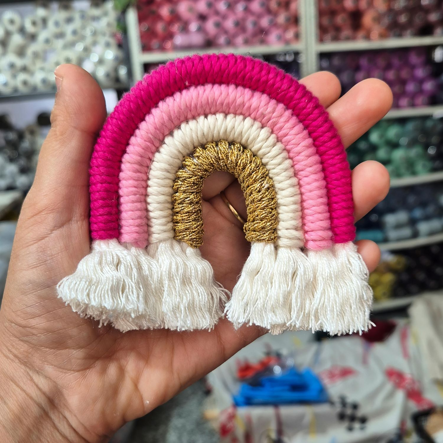 Mini Rainbow keychain