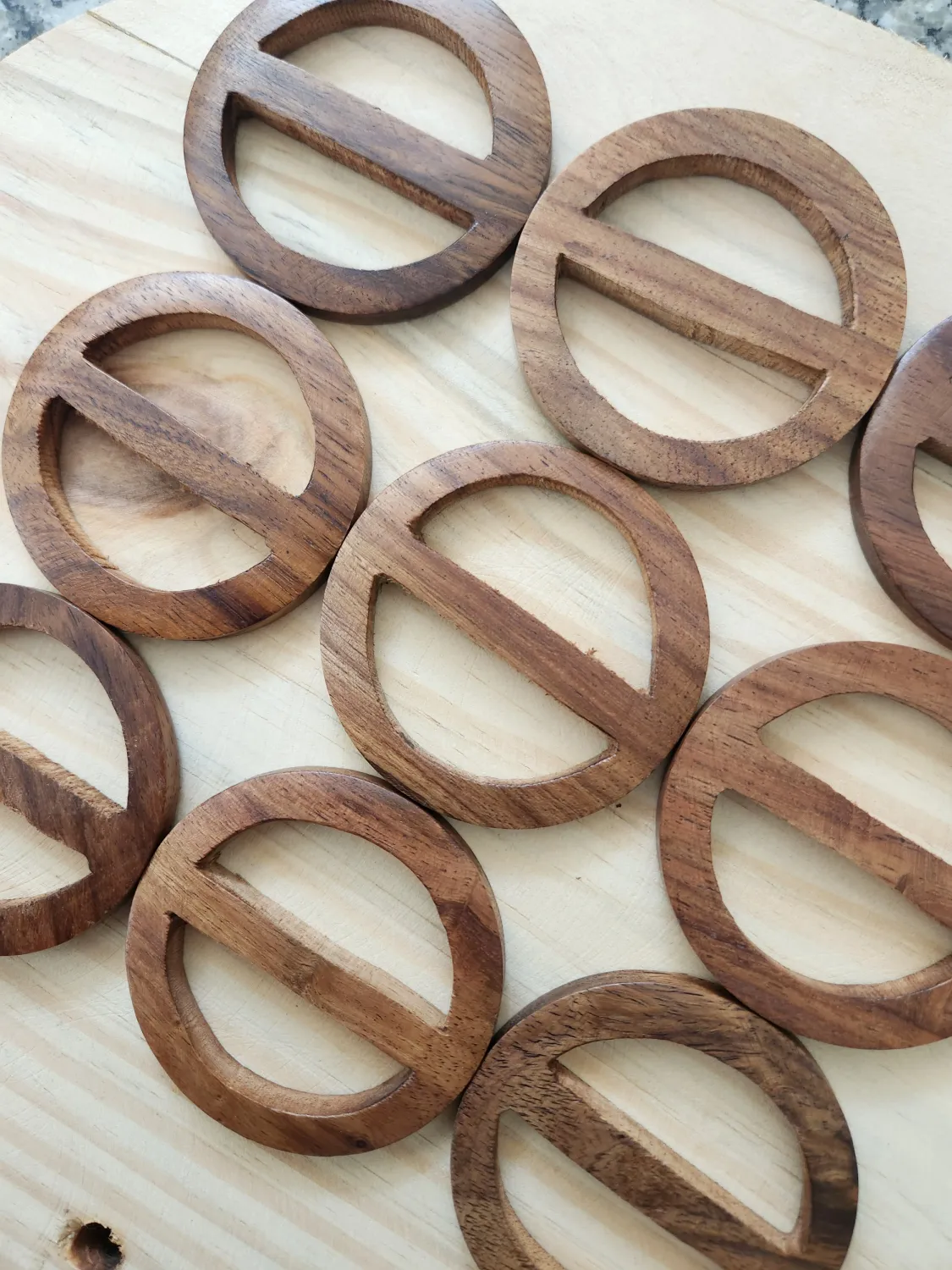 Belt Buckle wood