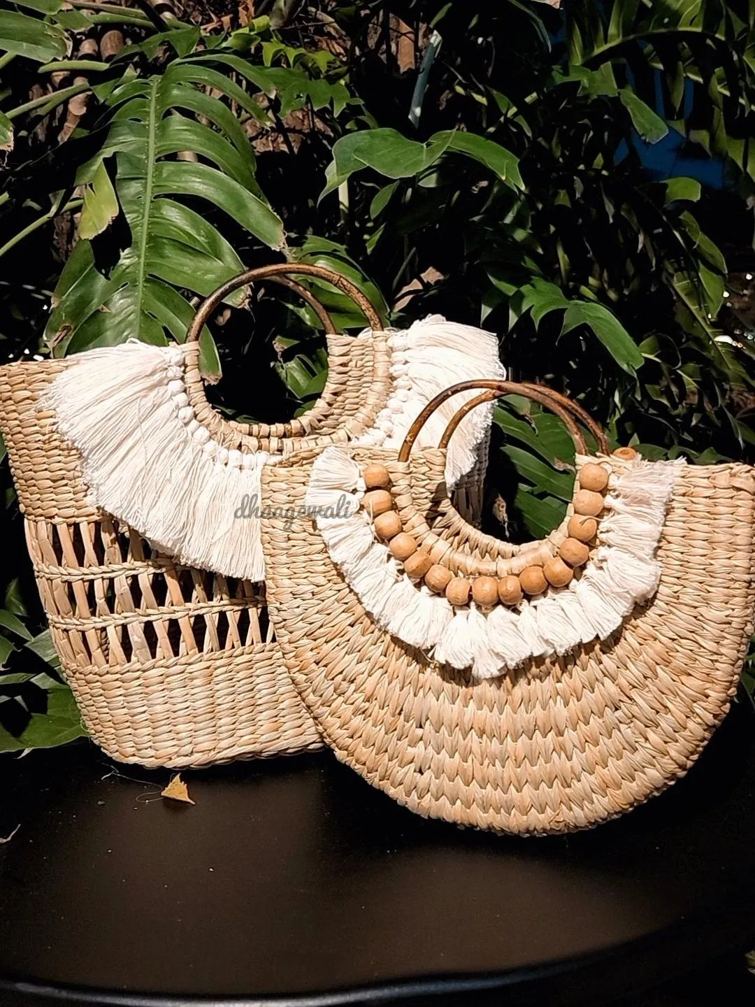 Handmade Kauna Basket Bag