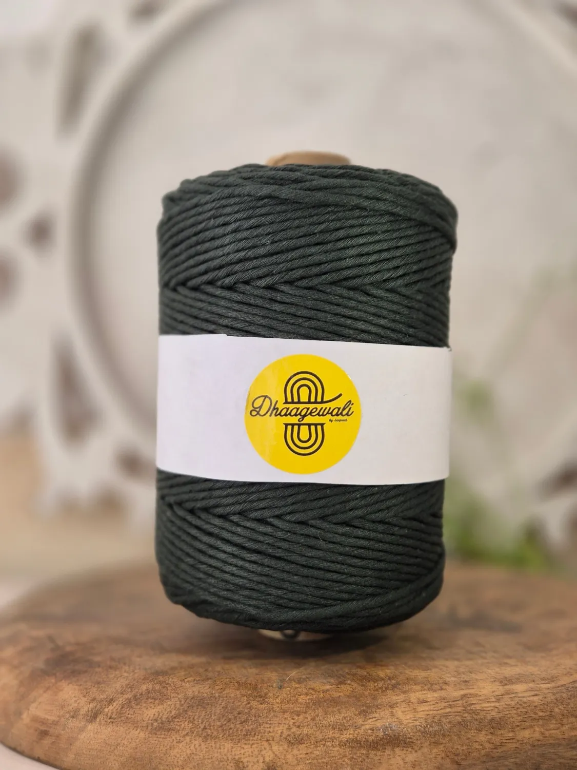 3mm Dark Pine Green Single ply