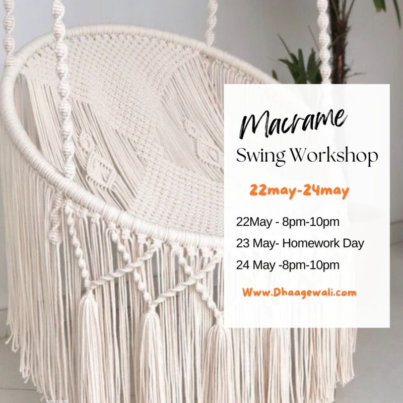Advance Macrame Swing Workshop