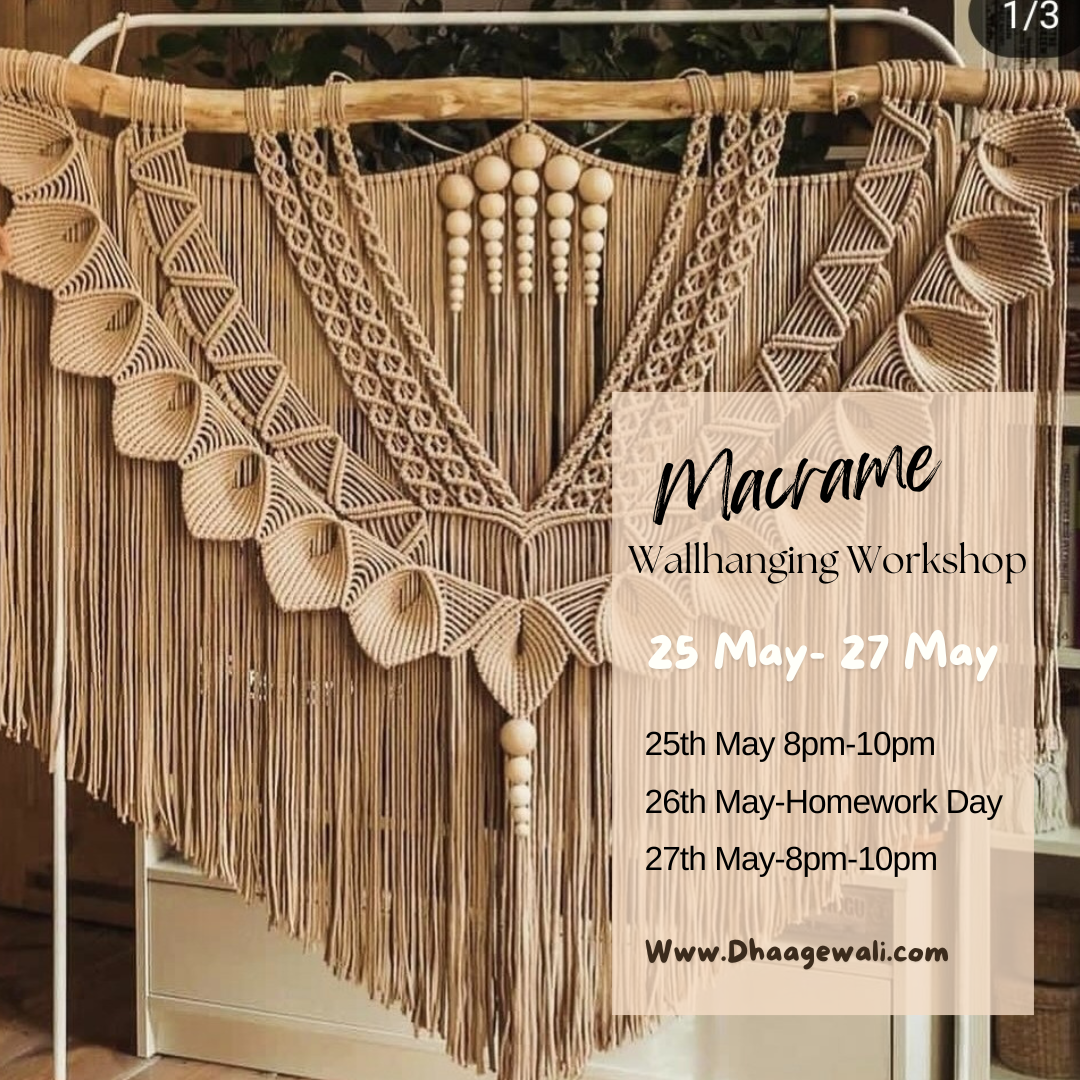 Advance Macrame Wallhanging Workshop