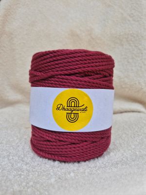 3mm Wine Twisted