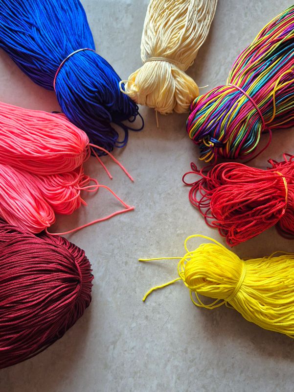 Polyster Rakhi/ Bracelet Cord