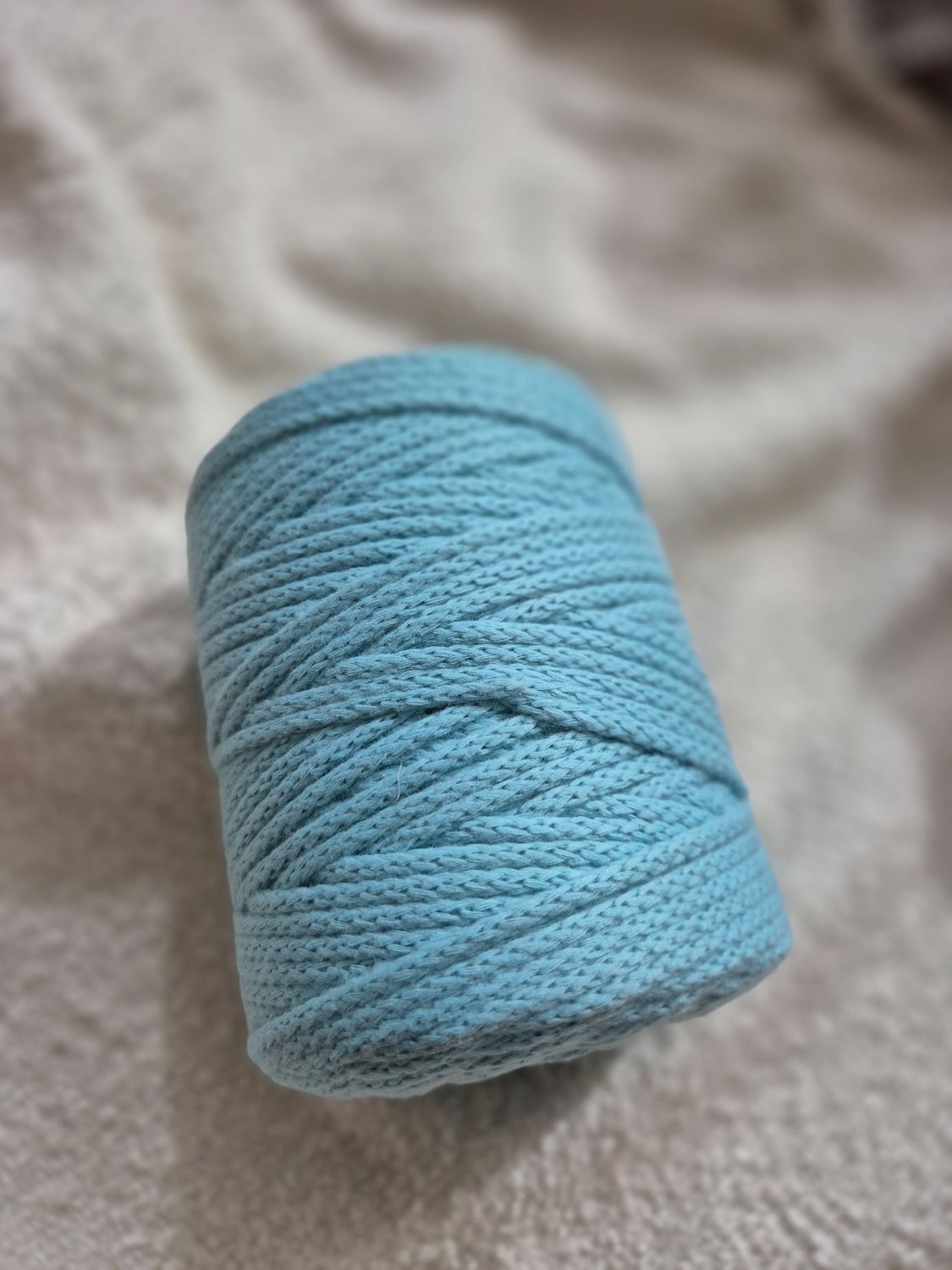 3mm Sky Blue Chain Braided