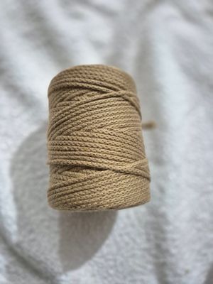 3mm Brown Chain Braided