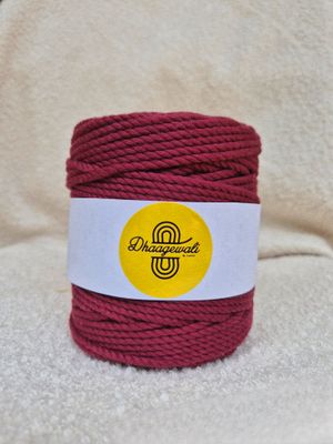 3mm Wine Twisted