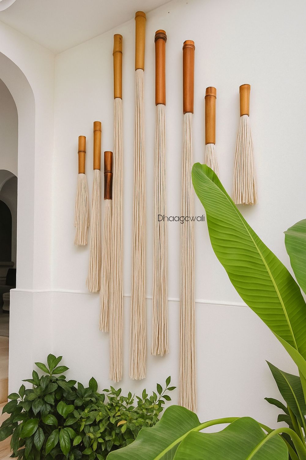 Beautiful Boho Bamboo wallhanging
