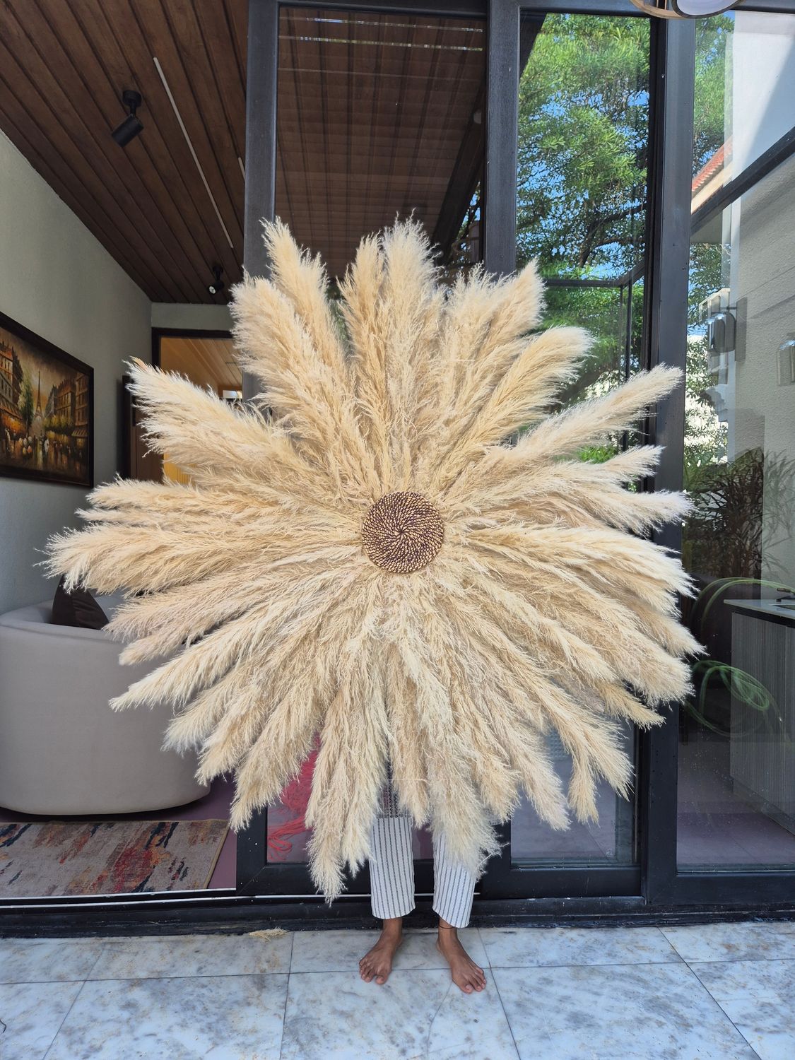 Beautiful Boho Palm wallhanging