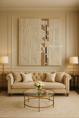 Textile wall art