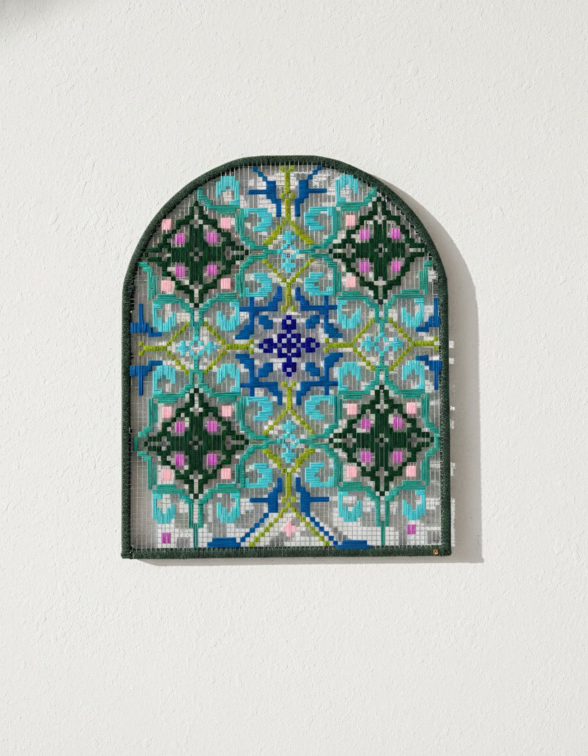 Phulkari Wallhanging /Geometrical wallhanging