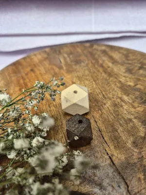 Premium Diamond Wooden Beads